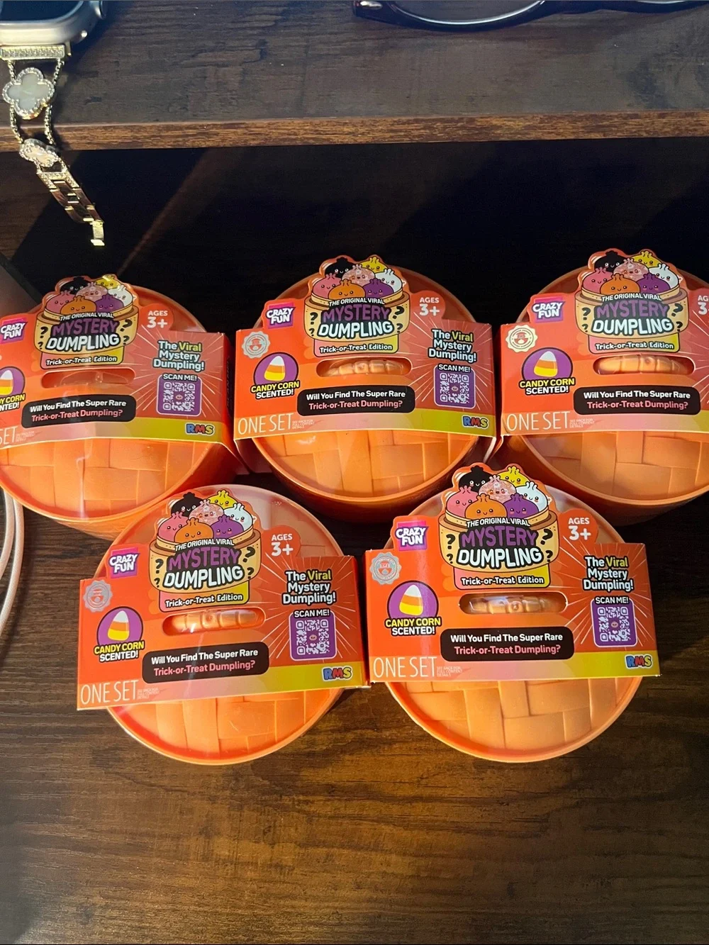 RMS Crazy Fun Candy Corn Dumpling Trick-or-Treat Edition Orange NEW Fast ship x1